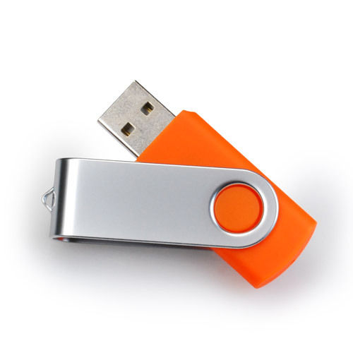 2GB USB Flash Drive Swivel  (Farbe Orange)