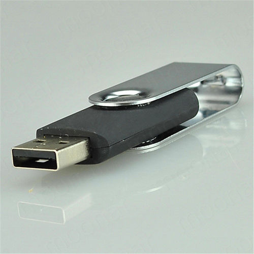 2GB USB Flash Drive Swivel  Grau